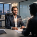👑 CHARME D'ENTRETIEN D'EMBAUCHE DE 24 HEURES DU ROI PAIMON : COURONNE D'INÉVITABILITÉ 👑