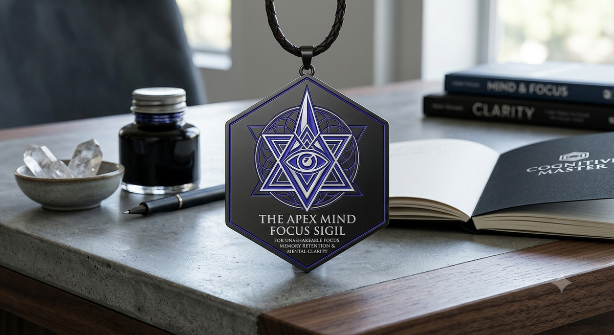 LE SIGIL DE CONCENTRATION MENTALE APEX : ACTIVATION DE LA FRÉQUENCE D'INCARNATION 👁️
