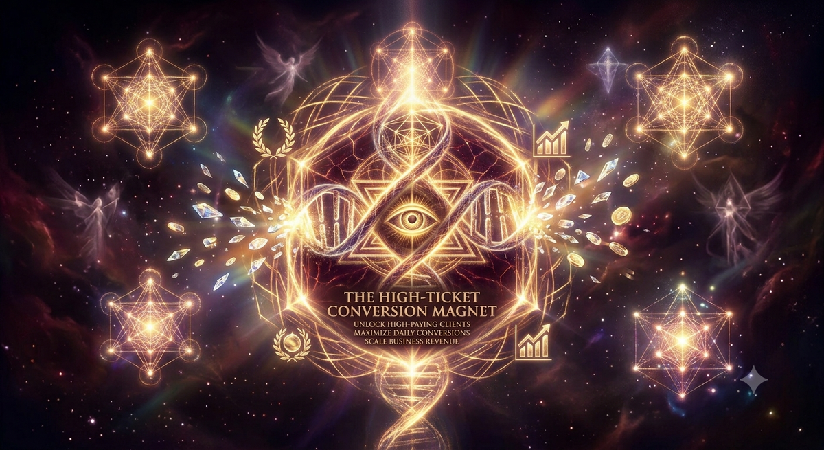 THE HIGH-TICKET CONVERSION MAGNET: MASTER FREQUENCY ACTIVATION 🪙