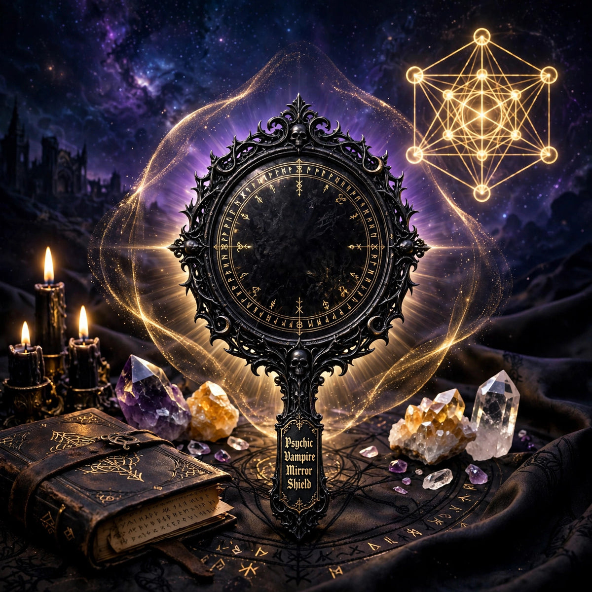 Le bouclier-miroir anti-vampire psychique