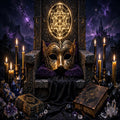 Le masque du/de la matriarche/patriarche du trône souverain